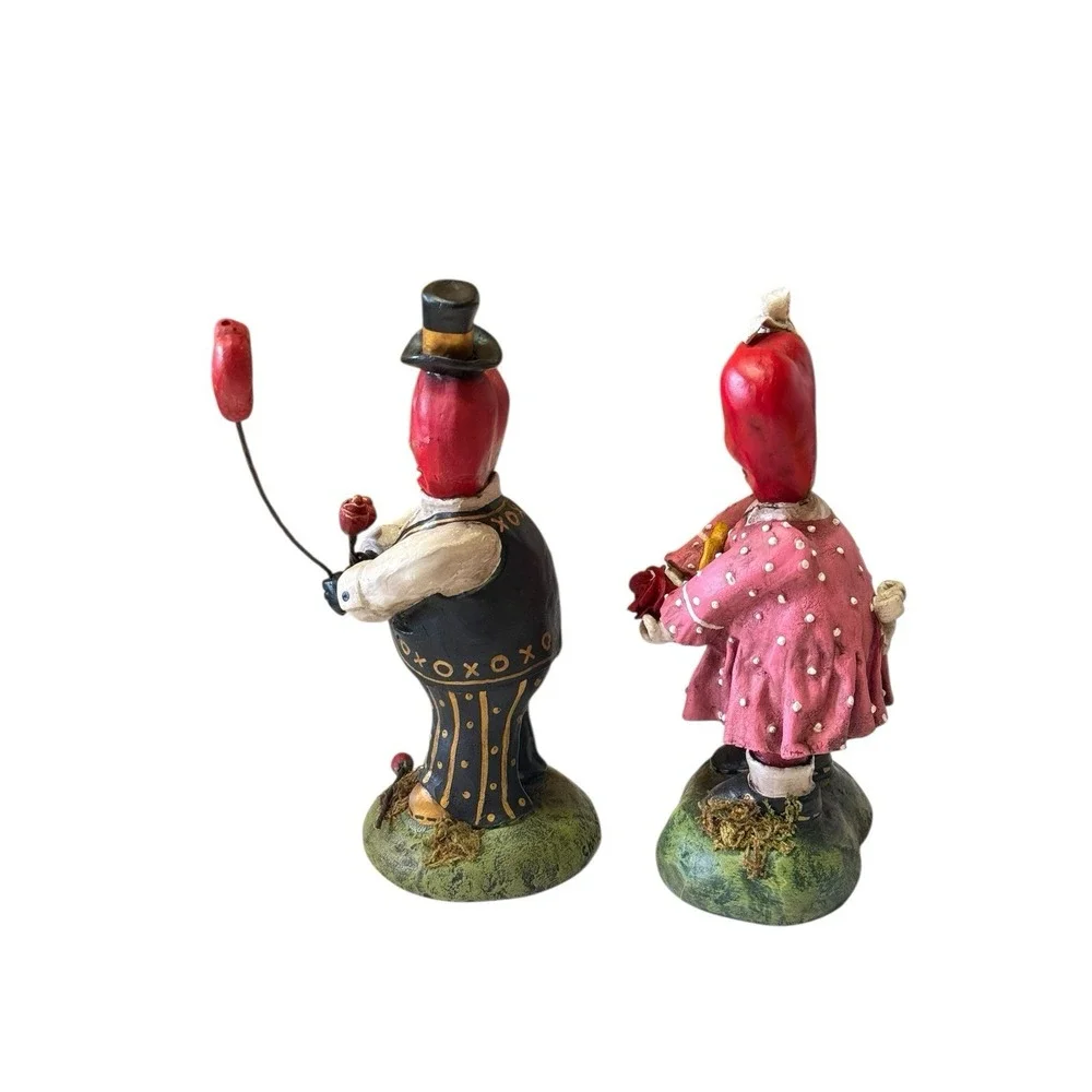 ESC‎ &  Company Charles McClenning Valentines Day, Love Me Luv U Figures READ